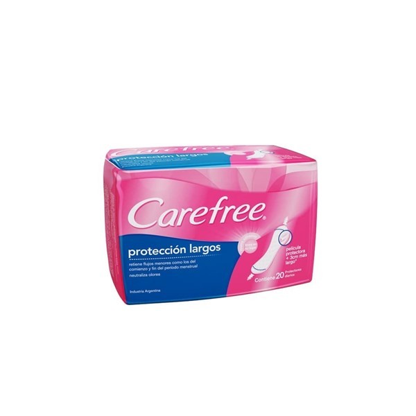 Carefree Protectores Diarios Proteccion Largos X 20 Unidades alt