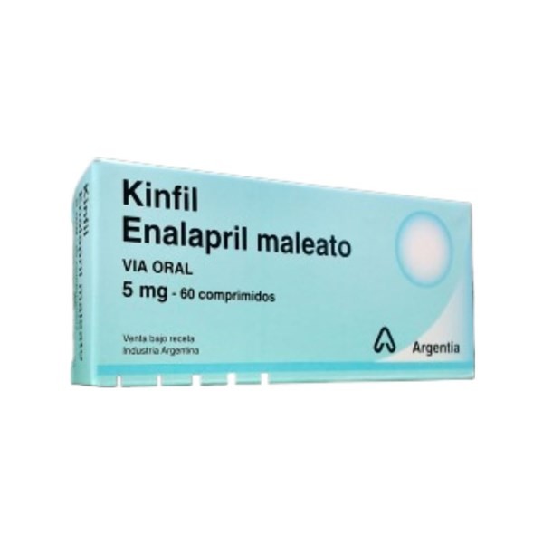 Siegfried Kinfil 5 Mg Enalapril x 60 Comp #1