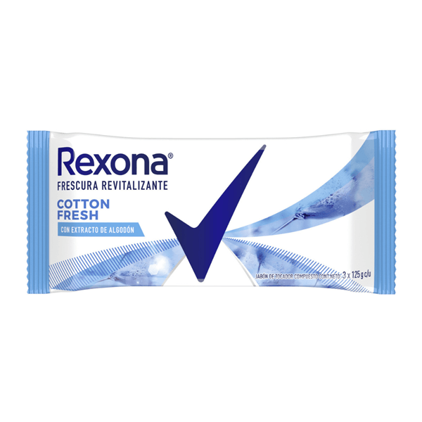 Jabón en Barra Rexona Cotton Fresh 3125 xgr #1