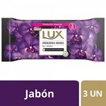 Lux Jabon Pastilla Orquidea Negra 125 gr (3 Unidades) #1