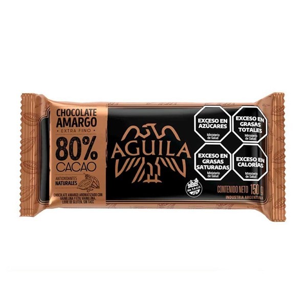 Cofler Choco. Aguila Arcor 80Cacao 150 gr S/T #1