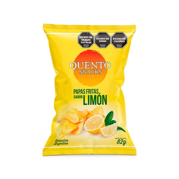 Papas Fritas Quento Sabor Limón 82 grs #1