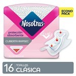 Toalla Femenina Nosotras Clasica Rapisec 16 uni #1