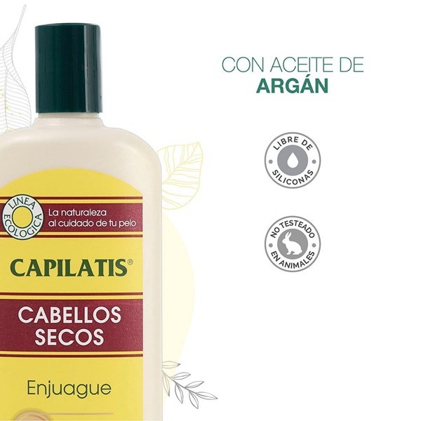 Capilatis Enjuague Para Cabello Seco Linea Ecológica 420 ml alt
