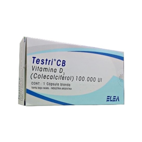 Elea Testri Cb Vitamina D3 100.000 Ui x 1 Cáps #1