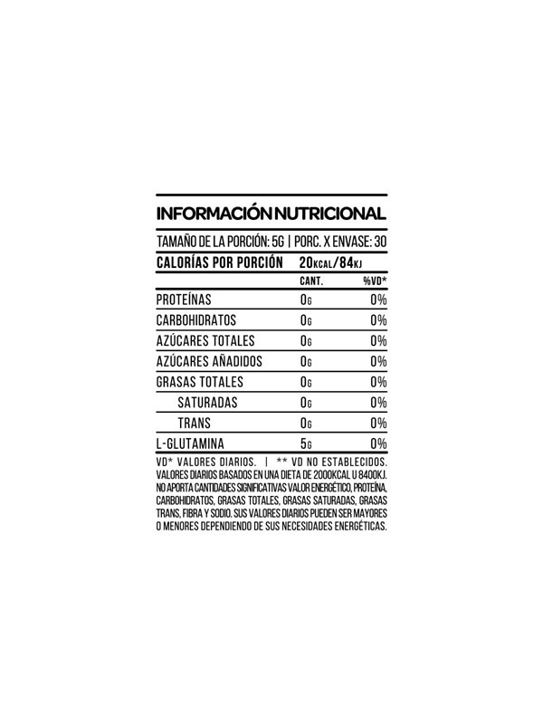 L-Glutamine 100% Micronizada 150 Grs  alt