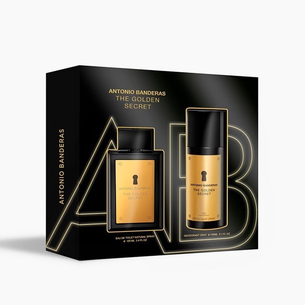 Banderas The Golden Secret Cofre* Edt Presentación 100 ml