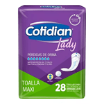 Cotidian Lady Toalla Incontinencia Maxi | 28 Unidades  #1