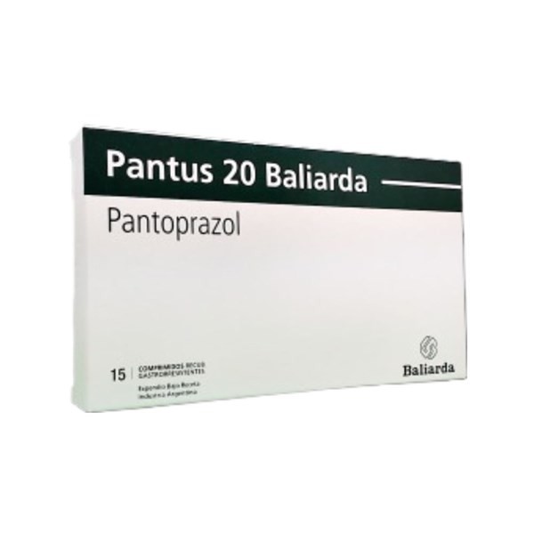 Baliarda Pantus 20 Pantoprazol 20 Mg x 15 Comp Recubiertos Gastrorresistentes #1