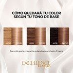Excellence Kit de Coloración Permanente Creme Tono 8.1 Rubio Claro Ceniza 8.1 Rubio Claro Ceniza Intenso #6