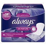 Always Protectores Diarios Sin Perfume (15 Unidades) #2