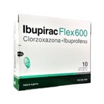Pfizer Ibupirac Flex 600 Ibuprofeno + Clorzoxazona x 10 Comp Recubiertos #1