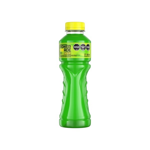Bebida Isotónica Powerade Sour de Manzana Verde 500 ml #1