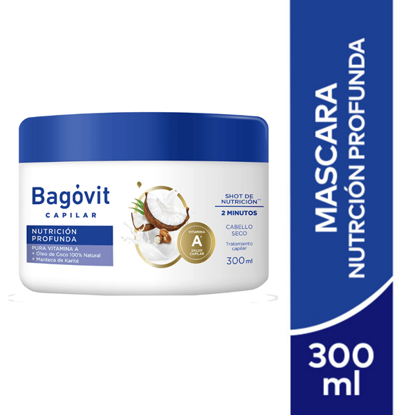 Bagovit Capilar Máscara Nutrición Profunda 300 ml