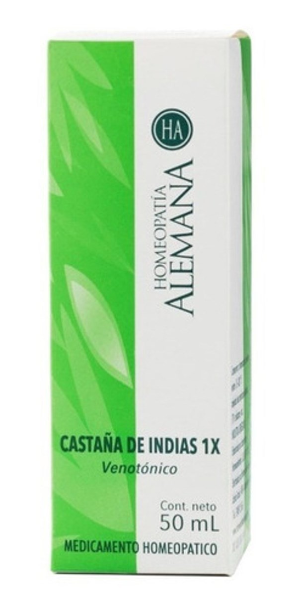 Homeopatía Alemana Castaña De La India Hierbas En Gotas #1