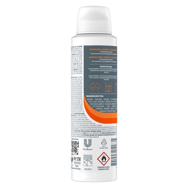 Desodorante en Aerosol Dove Men All Body Shea Butter & Cedar x 150 ml alt