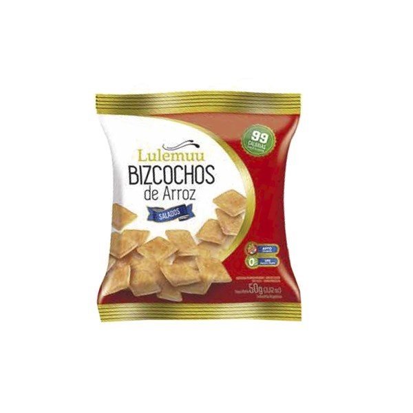Bizcochos de Arroz Lulemuu Salados 50 g. Sin Tacc #1