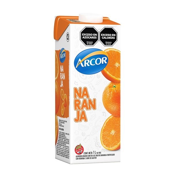 Jugo Arcor Naranja x 1 l