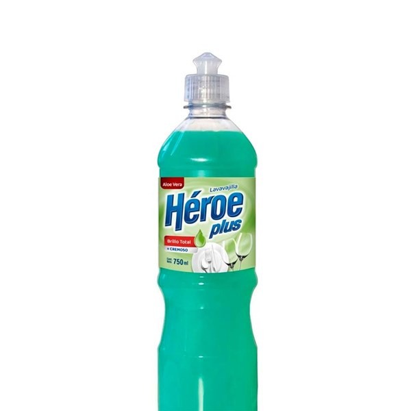 Lavavajilla Heroe Aloe Vera Botella x 750 cc #1