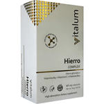 Hierro Complex Vitaminas B9 + B12 + C Vitalum 60 cápsulas #3