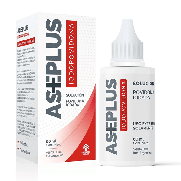 Aseplus Iodopovidona Desinfectante Antiséptica 60 ml