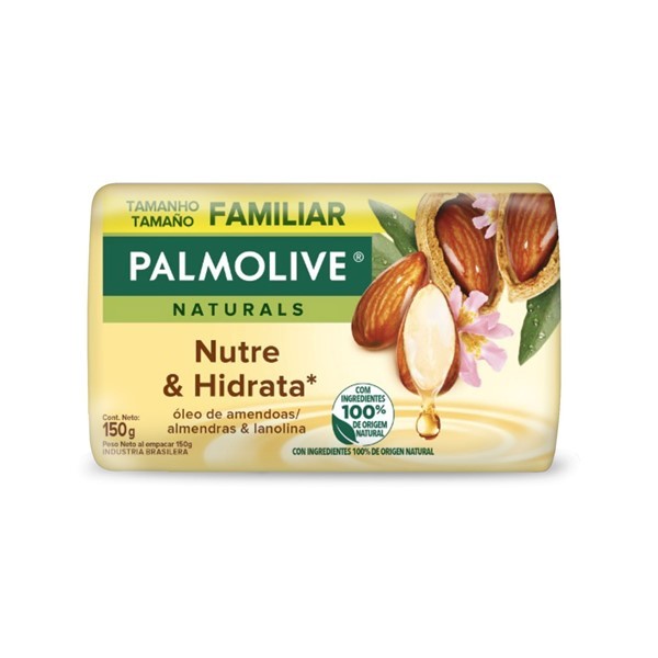 Palmolive Jabón en Barra Naturals Nutre E Hidrata 150 gr alt