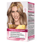 Excellence Kit Coloracion 8.1 Rubio Claro Ceniza #1