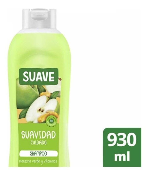 Suave Suavidad Cuidado Manzana Shampoo 930 ml #1