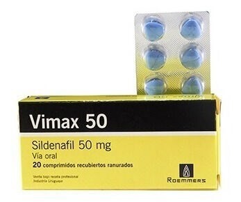 VIMAX 50MG X20 COMPRIMIDOS #1