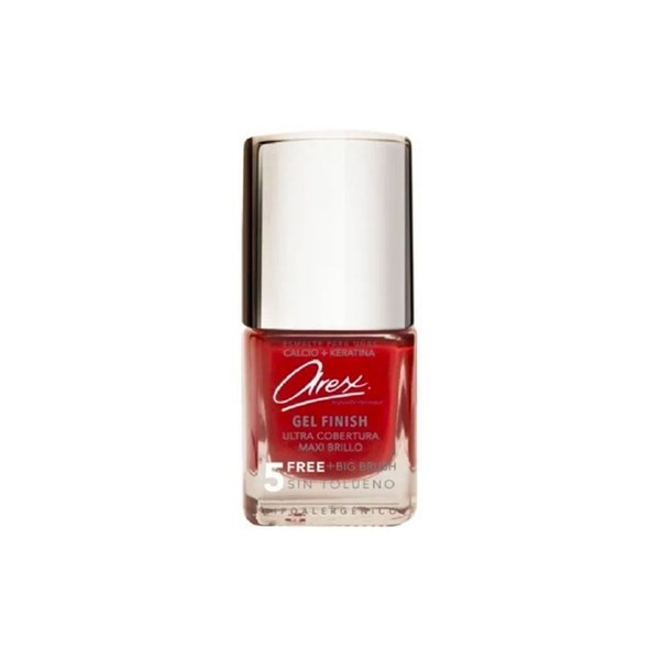 Arex Esmalte de Uñas Gel Color Ultra Cremoso Rojo #1