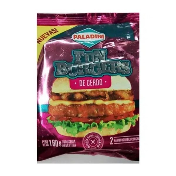 Hamburguesa Paladini de Cerdo 2 U #1
