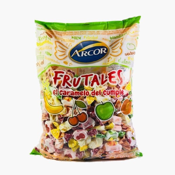 Caramelos Masticables Arcor Frutales 800 gr