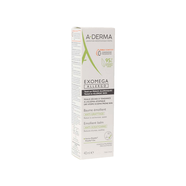 A-Derma Exomega Allergo Bálsamo Emoliente x 40 ml alt