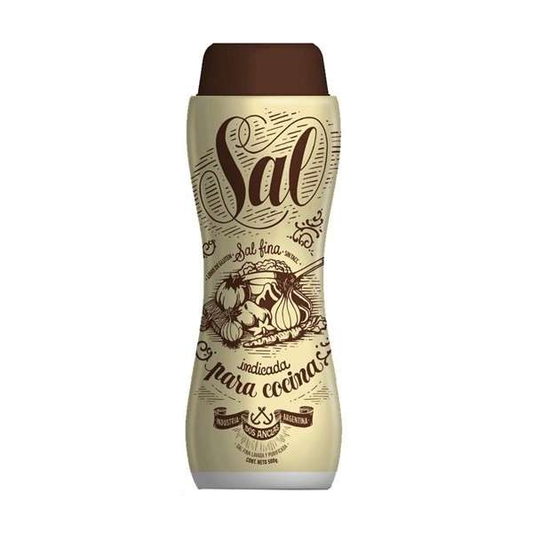 Sal Dos Anclas Fina Vintage 500 Gr #1