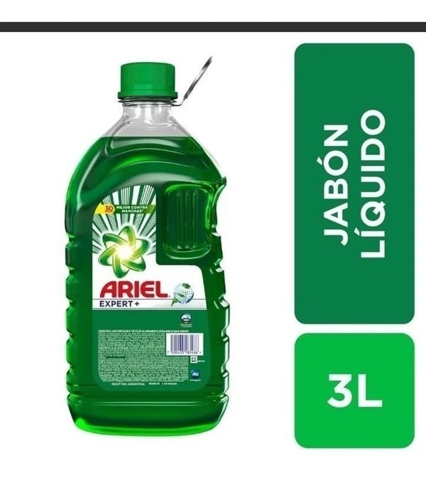 Ariel Expert + Jabon Liquido Botella x 3 l #1