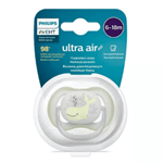 Avent Chupete Ultra Air Deco 618 -m Ballena Gris #3