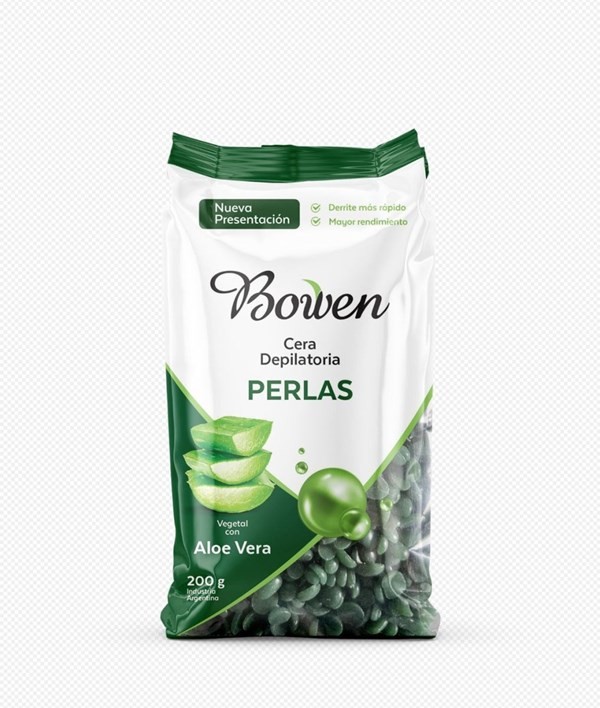 Bowen Cera Vegetal en Perlas 200 gr