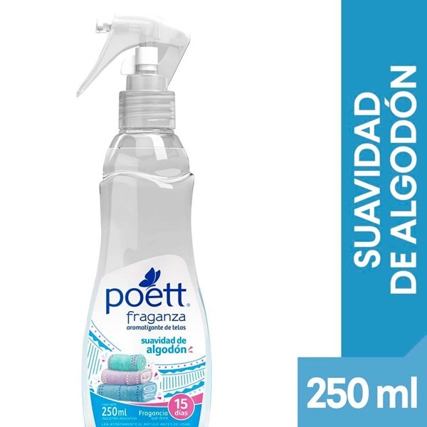 Perfumante Para Ropa Poett Sueños De Algodón 250 Ml