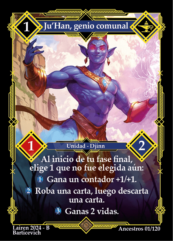 Juhan, Genio Comunal - Coste 1