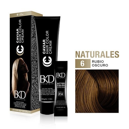 Bkd Caviar Color Cream Rubio Oscuro 6 #1