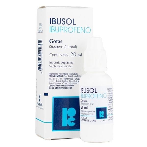 IBUSOL | Gotas 20 ml | Ibuprofeno #1