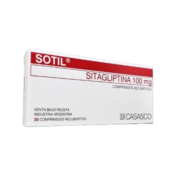 Casasco Sotil 100 Mg Sitagliptina x 30 Comp Recubiertos #1