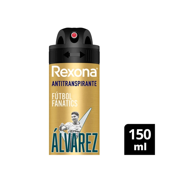 Desodorante Aerosol  Rexona Julián Álvarez x 150 ml