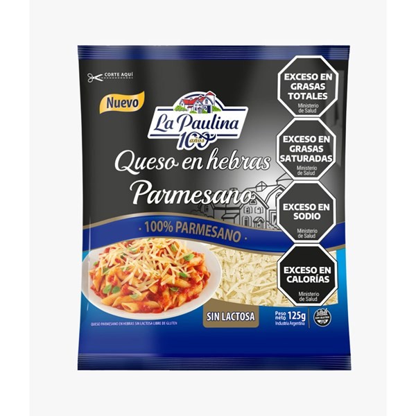 Queso En Hebras Parmesano La Paulina Fp 125 G #1