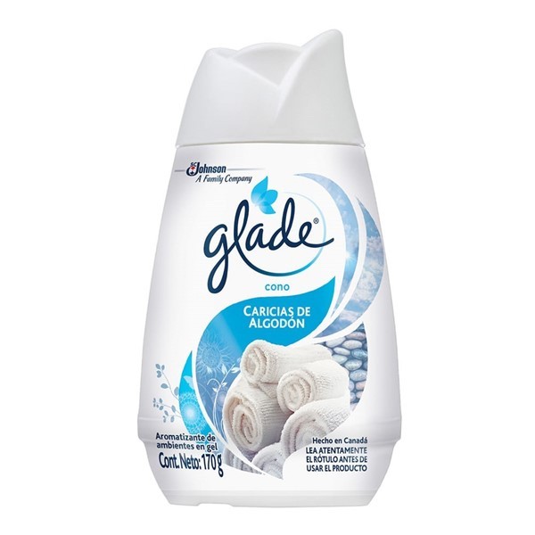 Glade Cono Caricias de Algodon 170 gr #1