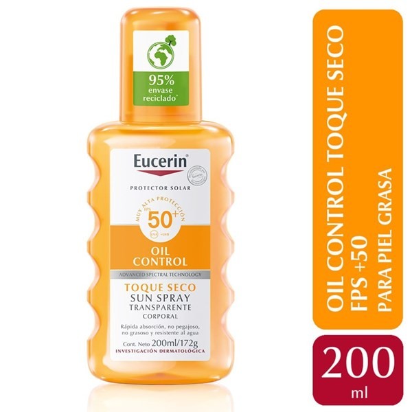 Eucerin Protector Solar en Spray Transparente Sensitive Protect Fps 50 200 ml #1