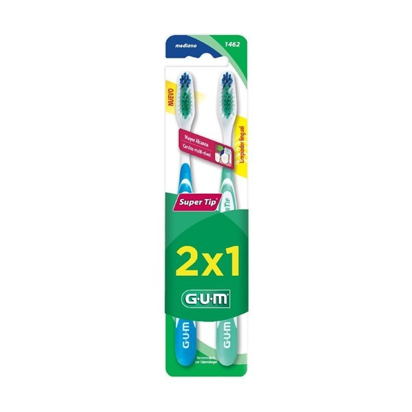 Gum Cepillo Supertip 1462 Mediano (2 Unidades) #1