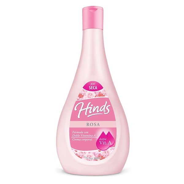 Hinds Crema Corporal Rosa Formula Con Doble Vitamina a 350 ml #1
