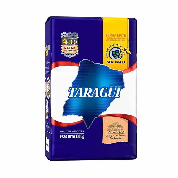 Yerba Mate Taragui 4flex Sin Palo 1kg #1