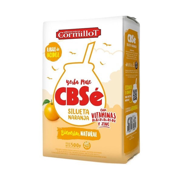 Cbse Yerba Mate Cbsé Silueta Naranja X500g